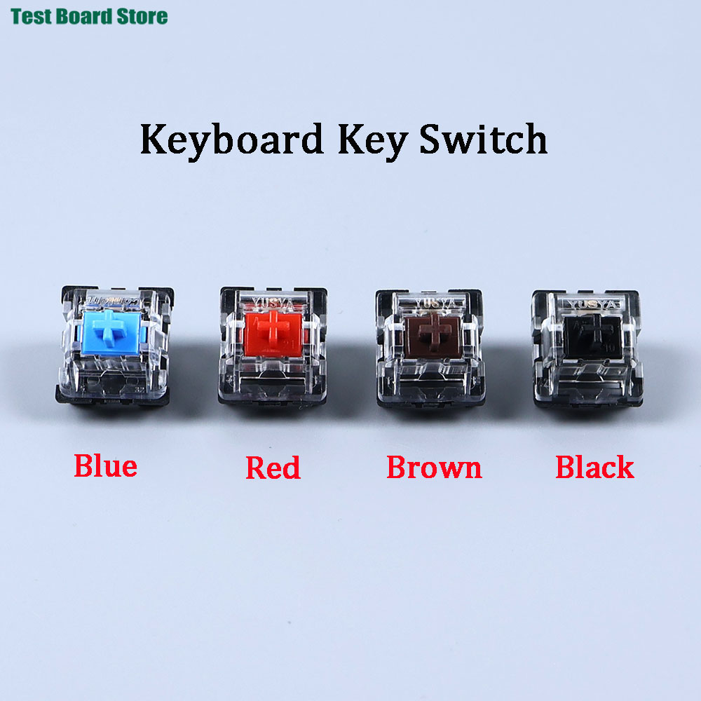 Gaming Keyboard Blue - مفاتيح لوحة مفاتيح ميكانيكية صامتة ثنائية
