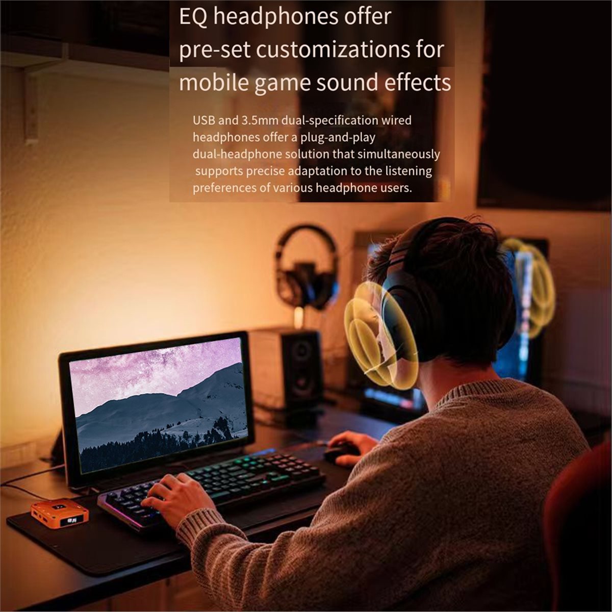 Gaming Keyboard Mobile - محول لوحة المفاتيح والماوس AX360M لنظام