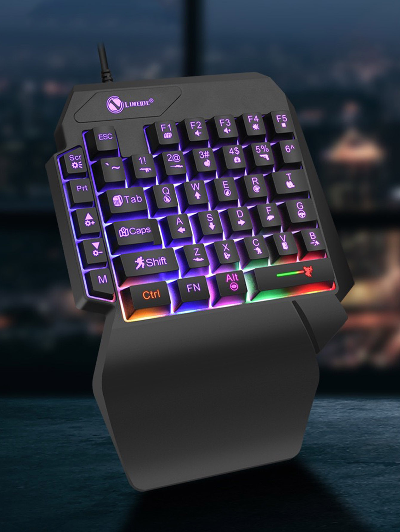 Gaming Keyboard And Mouse For Xbox - لوحة مفاتيح ميكانيكية سلكية للألعاب خفيفة