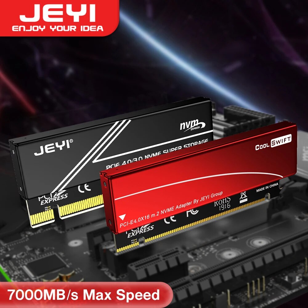 Samsung Ssd 990 Pro - محول JEYI M.2 NVME إلى PCIE