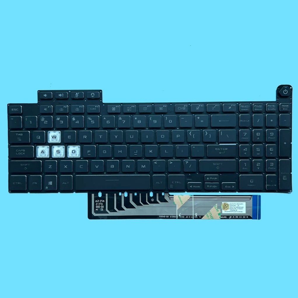 Gaming Keyboard Asus - لوحة مفاتيح الكمبيوتر المحمول XIN-روسية-أمريكية بإضاءة