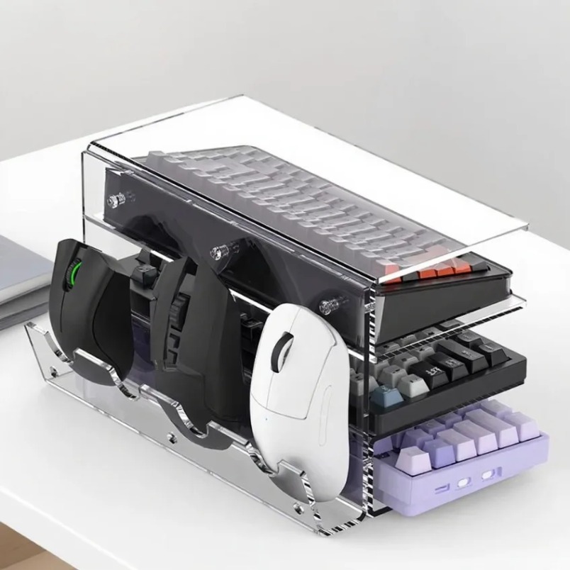 Gaming Keyboard Ergonomic - حامل لوحة مفاتيح بثلاث طبقات من