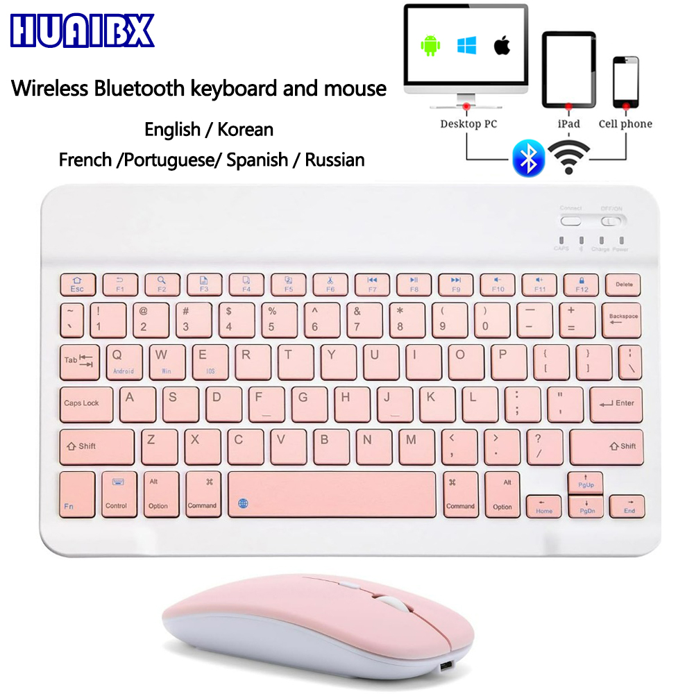 Gaming Keyboard Mouse Wireless - لوحة مفاتيح صغيرة لاسلكية تعمل بالبلوتوث