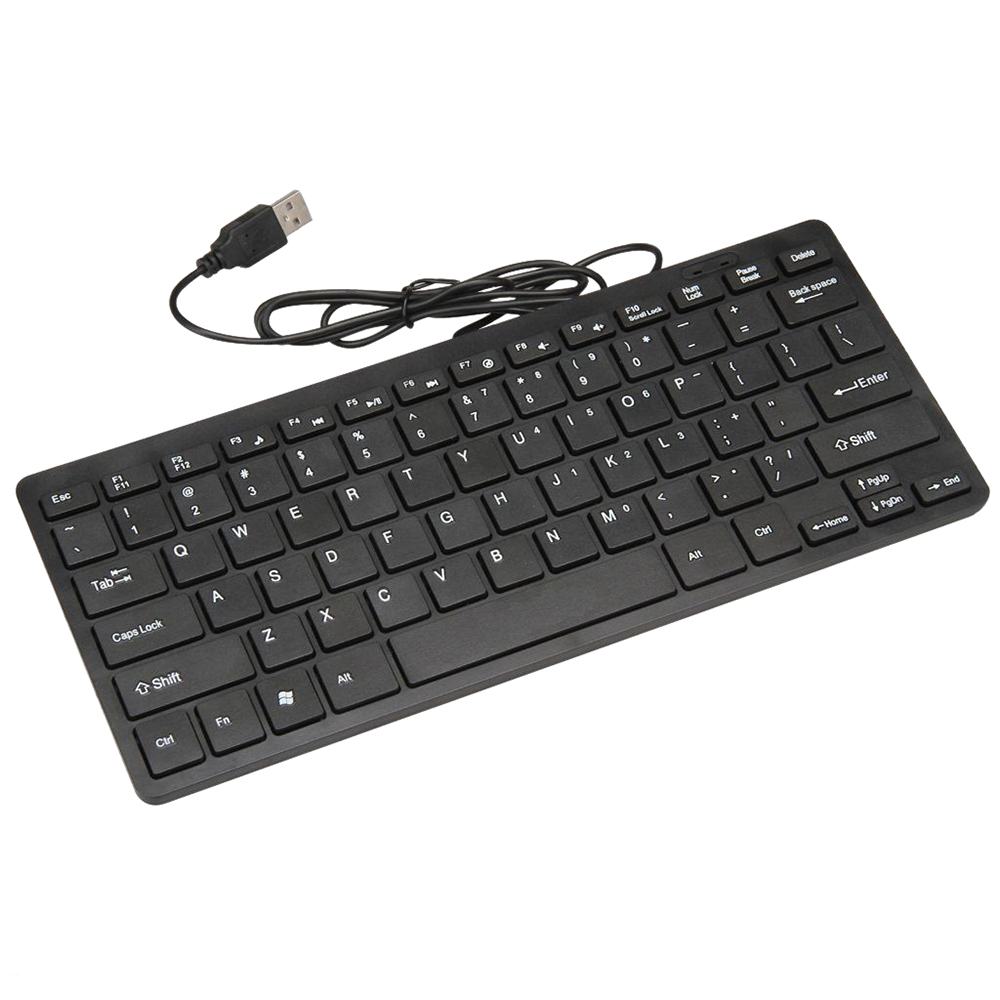 Gaming Keyboard That Is Quiet - لوحة مفاتيح USB صغيرة متعددة الوسائط