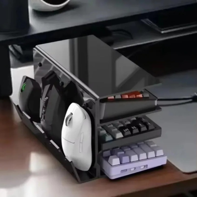 Gaming Keyboard Ergonomic - حامل لوحة مفاتيح ثلاثي الطبقات من