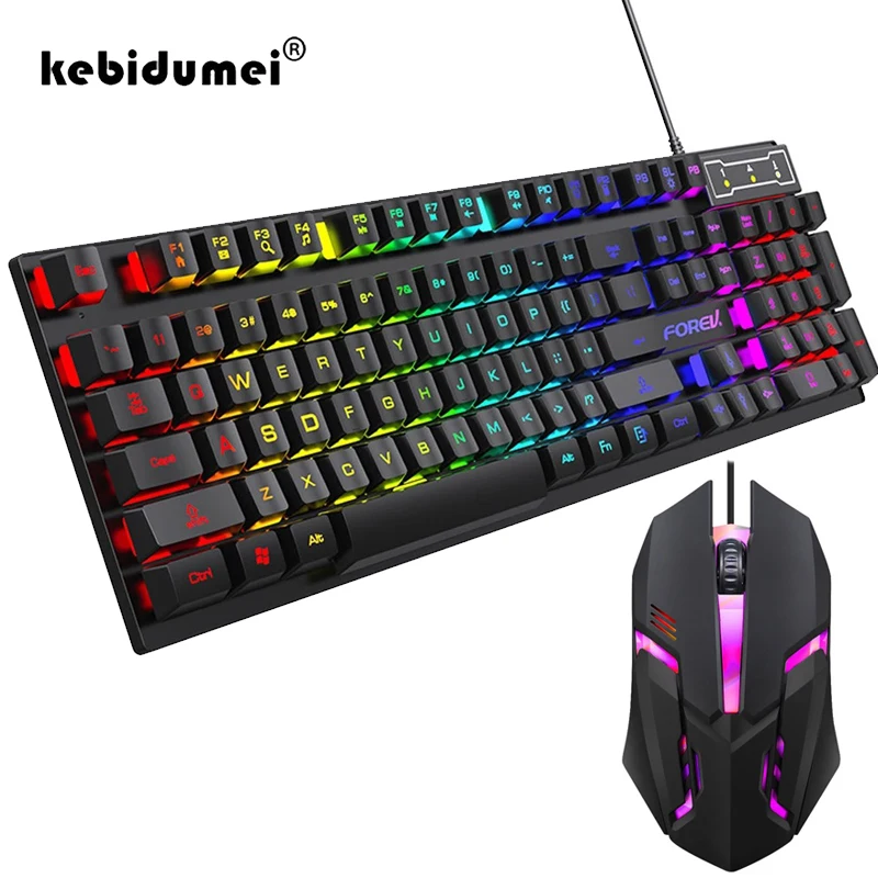 Gaming Keyboard And Mouse For Xbox - لوحة مفاتيح ميكانيكية بإضاءة خلفية 104