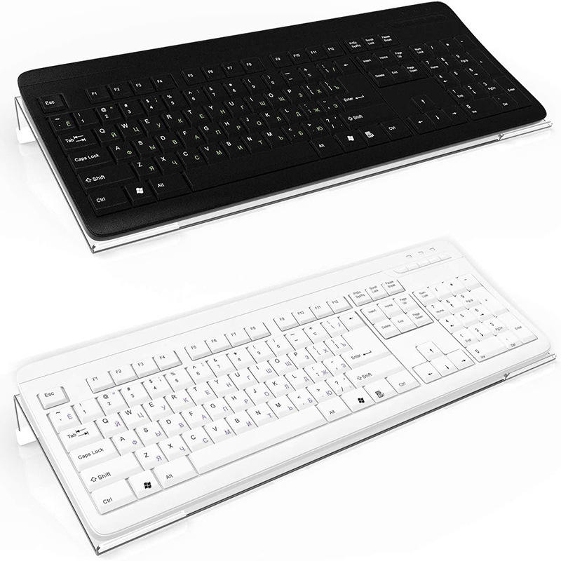 Gaming Keyboard Ergonomic - حامل لوحة مفاتيح أكريليك شفاف مريح
