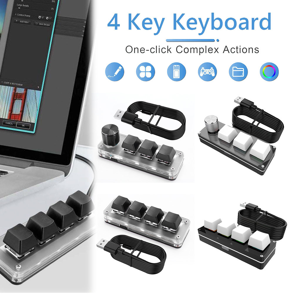 لوحة مفاتيح ألعاب ميكانيكية سل - مراجعة Gaming Keyboard 1 Hand وسعره