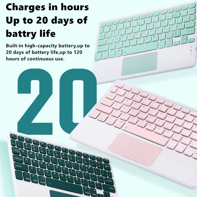 حافظة لوحة مفاتيح بإضاءة خلفية - مراجعة Gaming Keyboard Mouse Wireless وسعره