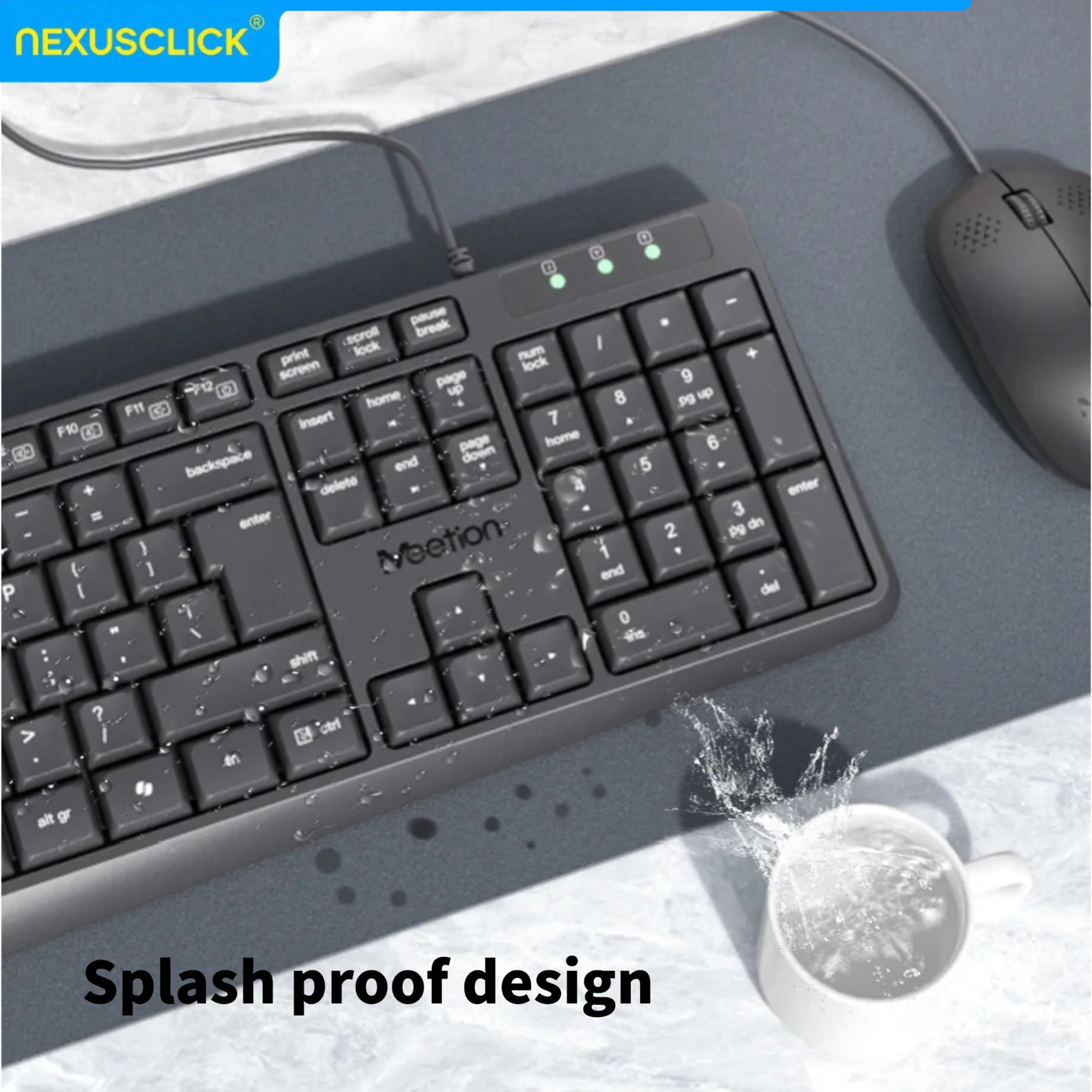 لوحة مفاتيح وماوس سلكية باللغت - مراجعة Gaming Keyboard That Is Quiet وسعره