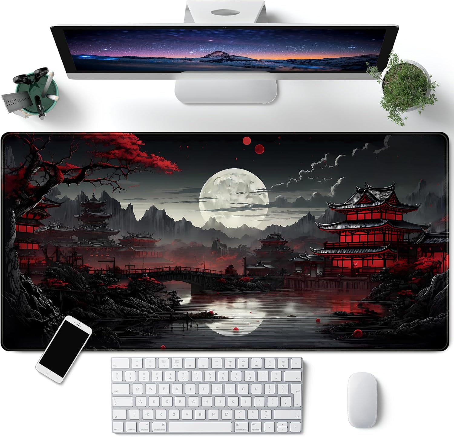 حصيرة مكتب يابانية على جانب Ri - مراجعة Gaming Keyboard Mouse وسعره