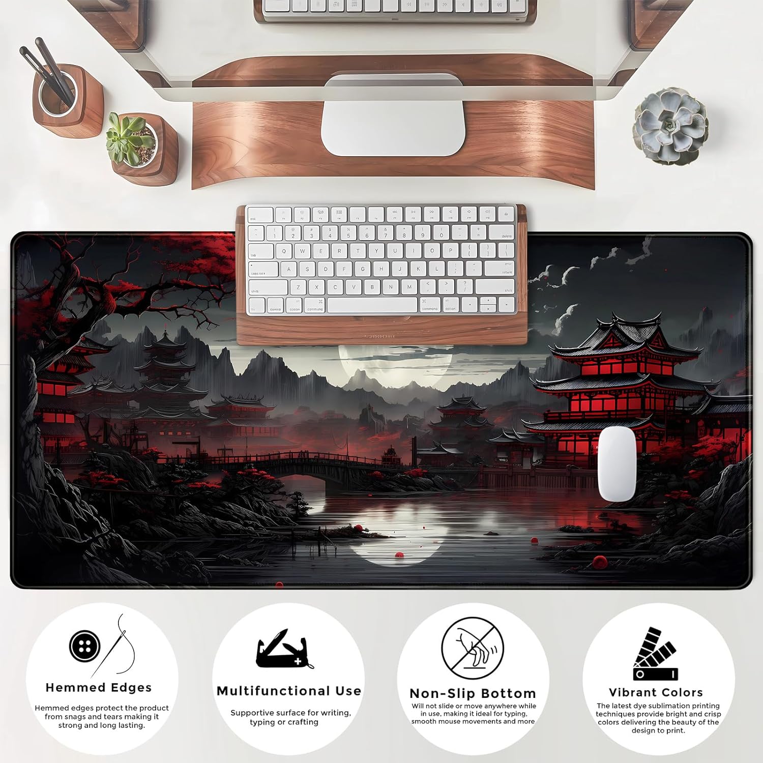 حصيرة مكتب يابانية على جانب Ri - مراجعة Gaming Keyboard Mouse وسعره