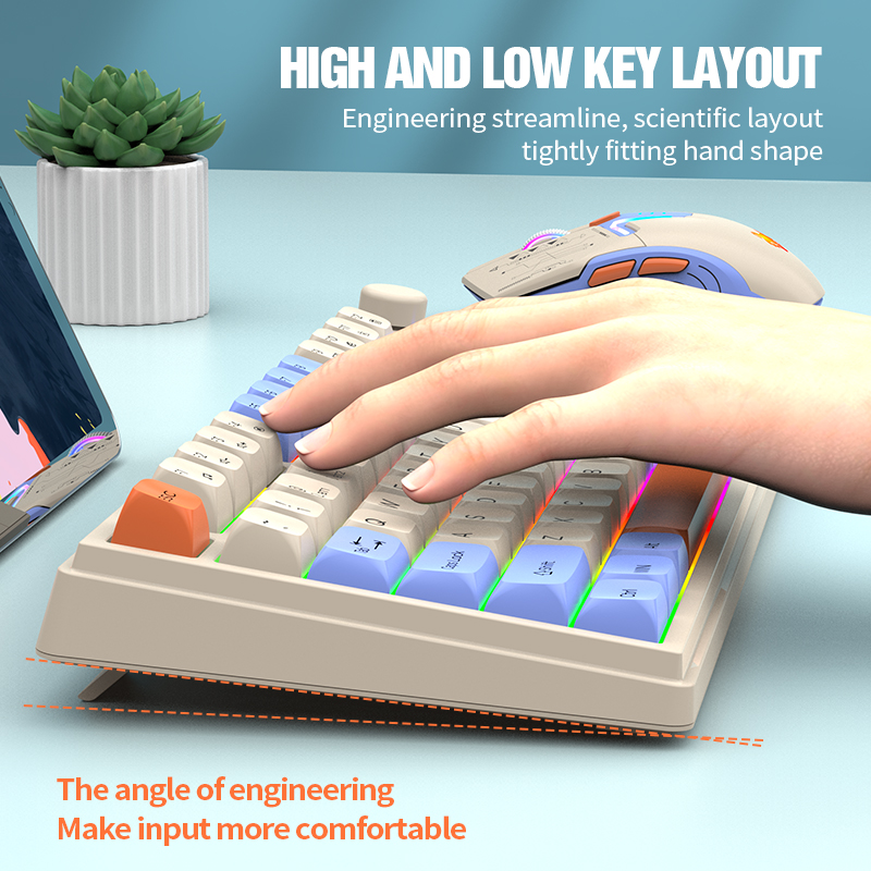 مجموعة لوحة مفاتيح وماوس لاسلك - مراجعة Gaming Keyboard And Mouse Combo Wireless وسعره