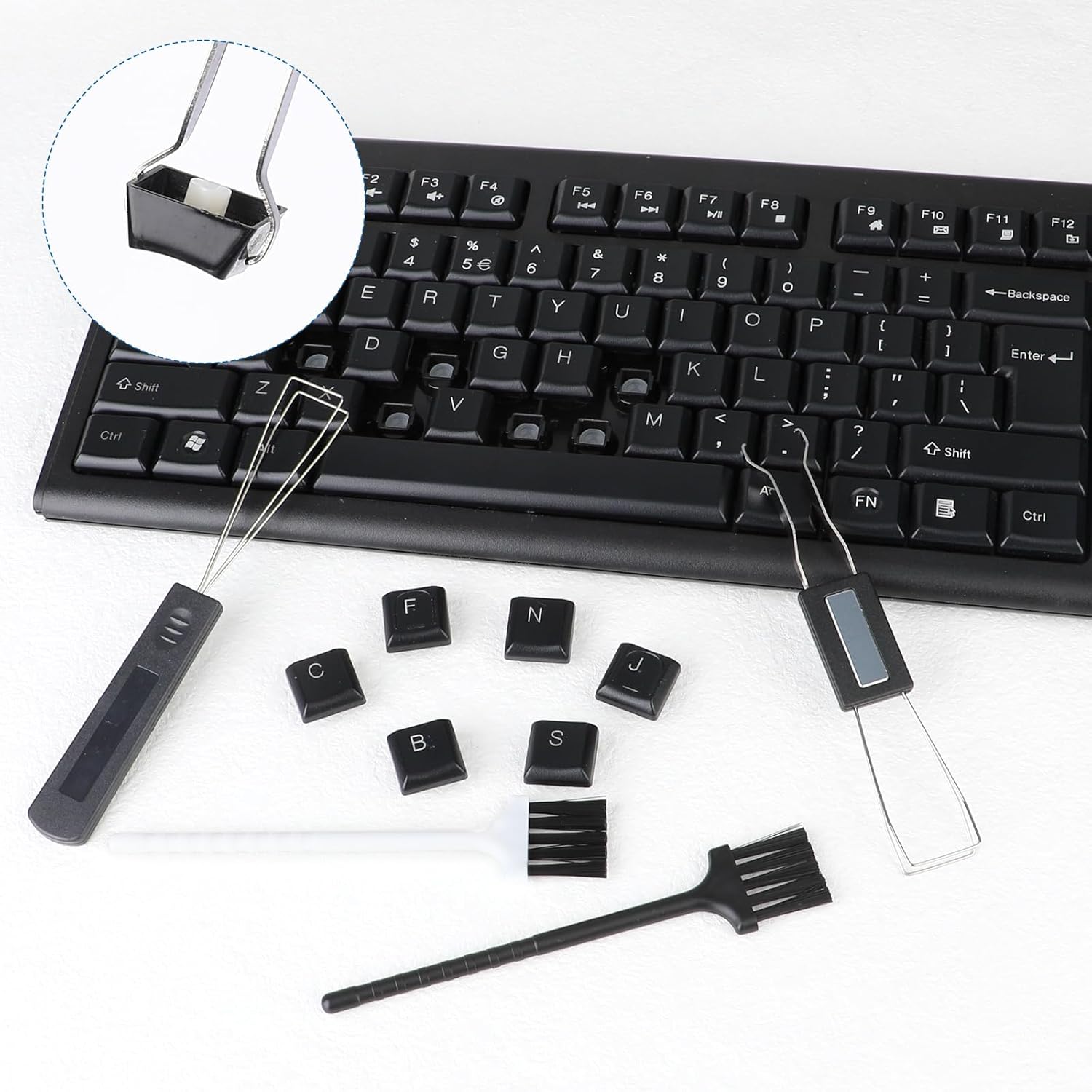 مجموعة أدوات إزالة أغطية المفا - مراجعة Keycap Puller Ring وسعره