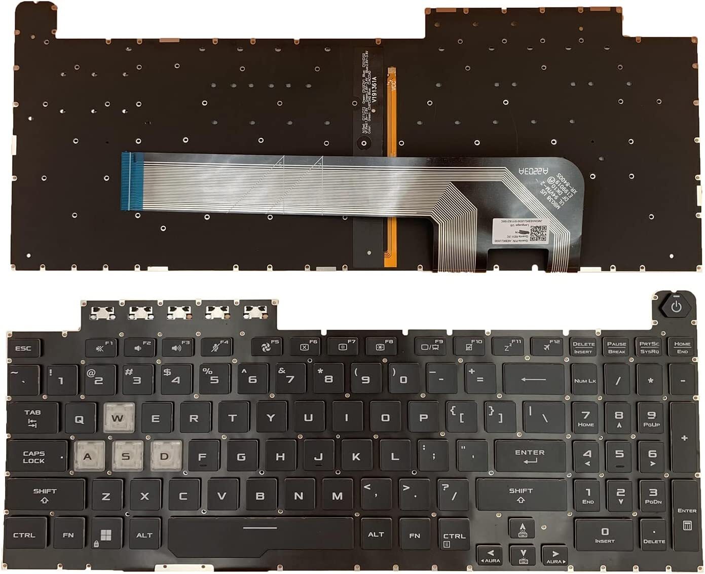 لوحة مفاتيح جديدة لجهاز Asus T - مراجعة Gaming Keyboard Asus وسعره