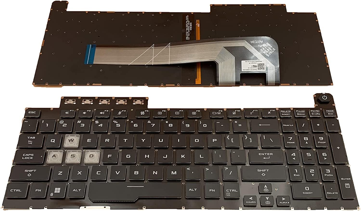لوحة مفاتيح جديدة لجهاز Asus T - مراجعة Gaming Keyboard Asus وسعره