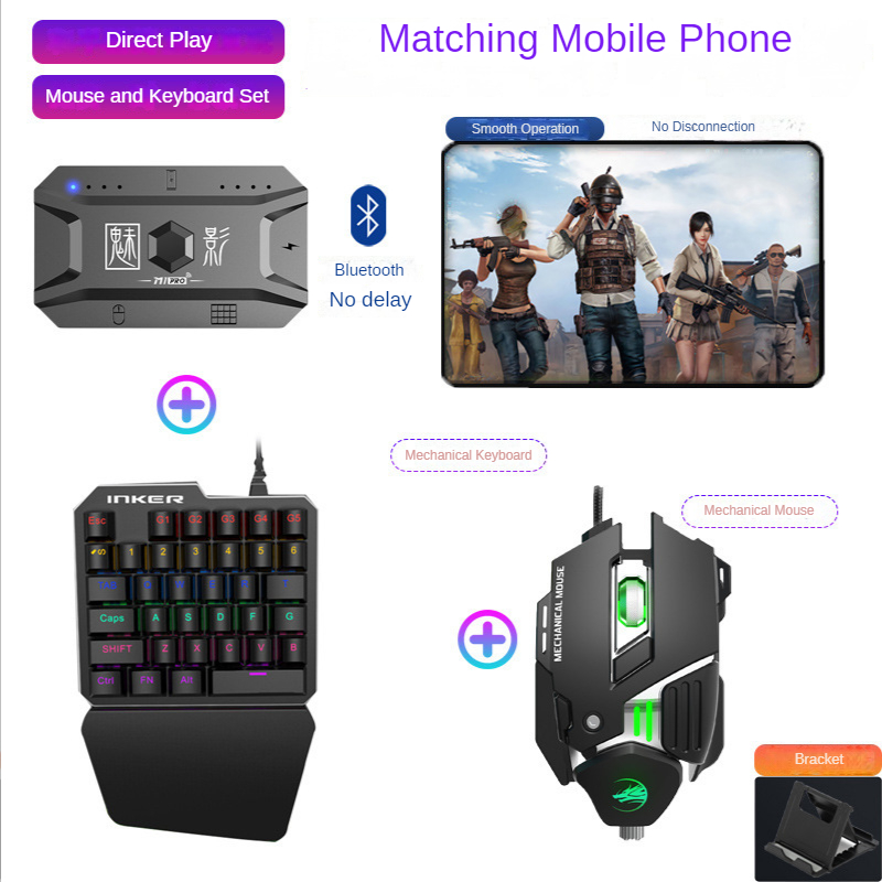 محول ألعاب M1 Pro للهواتف المح - مراجعة Gaming Keyboard And Mouse For Xbox وسعره