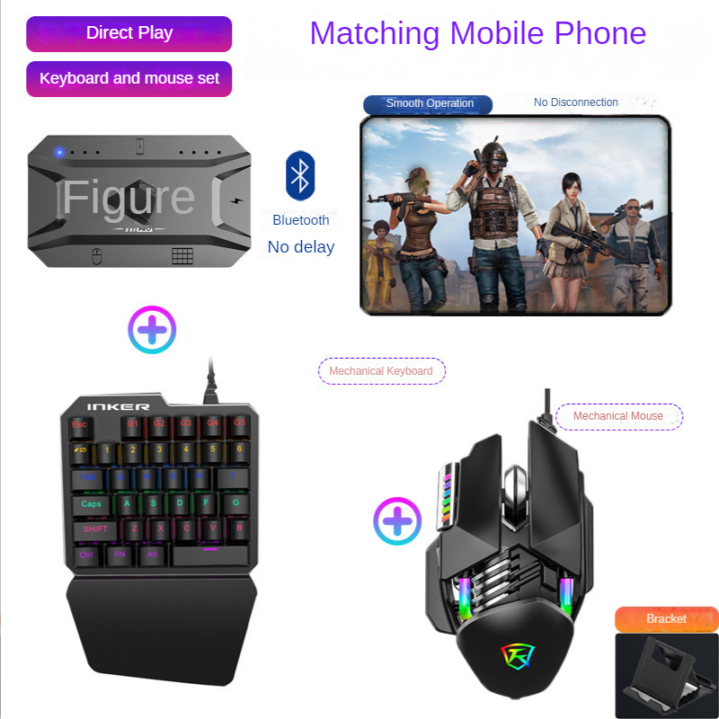 محول ألعاب M1 Pro للهواتف المح - مراجعة Gaming Keyboard And Mouse For Xbox وسعره