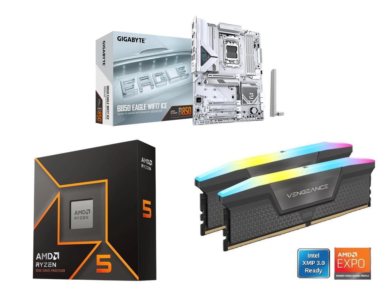 لوحة أم GIGABYTE B850 EAGLE WI - مراجعة Corsair Ram Vengeance 16Gb وسعره