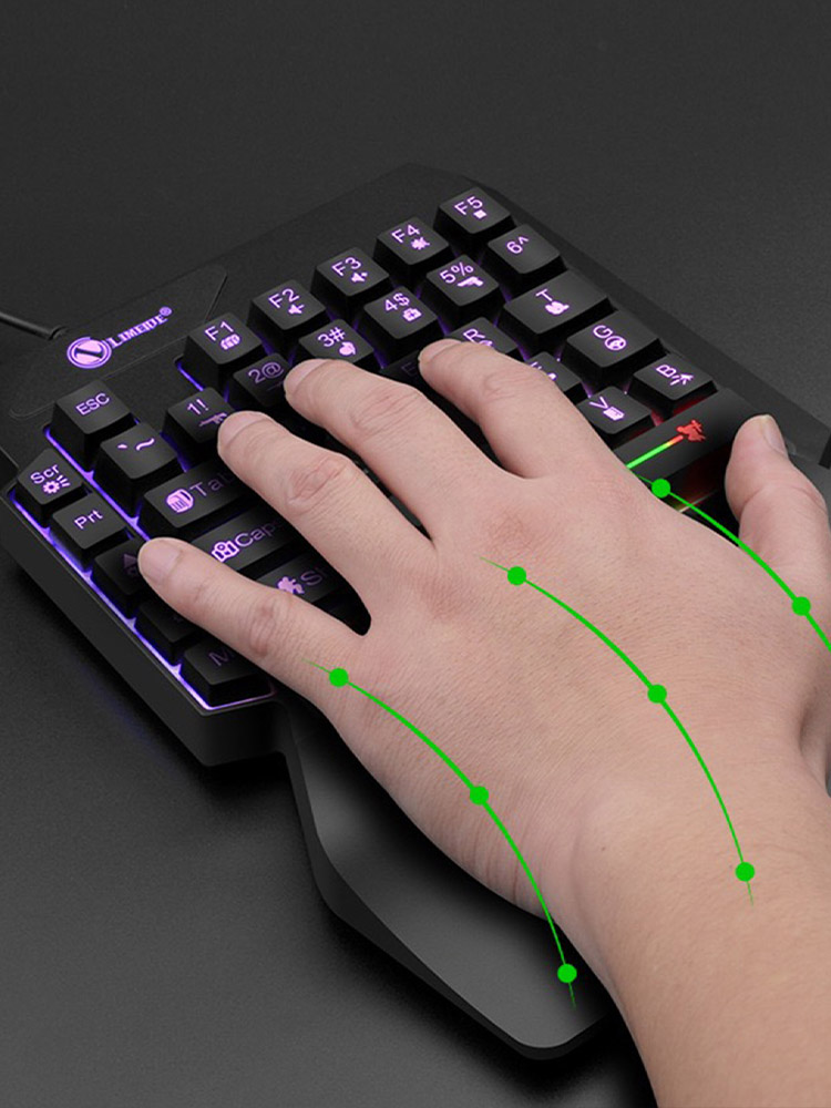 لوحة مفاتيح ميكانيكية سلكية لل - مراجعة Gaming Keyboard And Mouse For Xbox وسعره