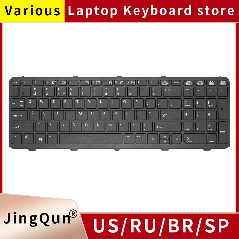 لوحة مفاتيح SP/US/روسية جديدة  - مراجعة Gaming Keyboard Hp وسعره