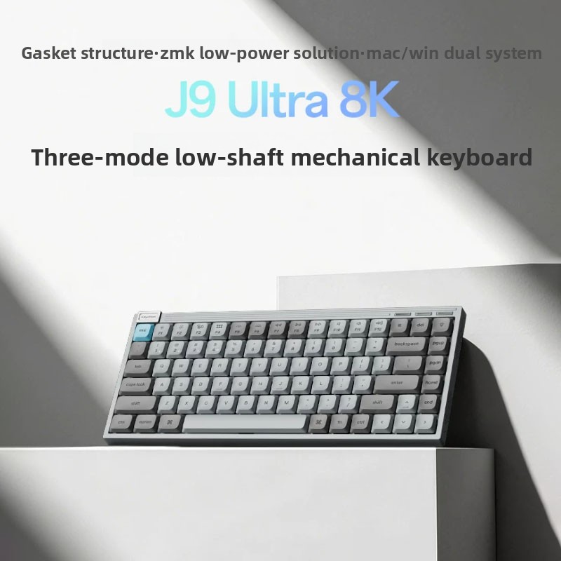 لوحة مفاتيح ميكانيكية أصلية J9 - مراجعة Gaming Keyboard That Is Quiet وسعره