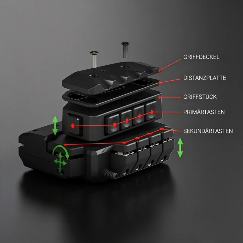 لوحة مفاتيح ألعاب بيد واحدة Mo - مراجعة Gaming Keyboard 1 Hand وسعره