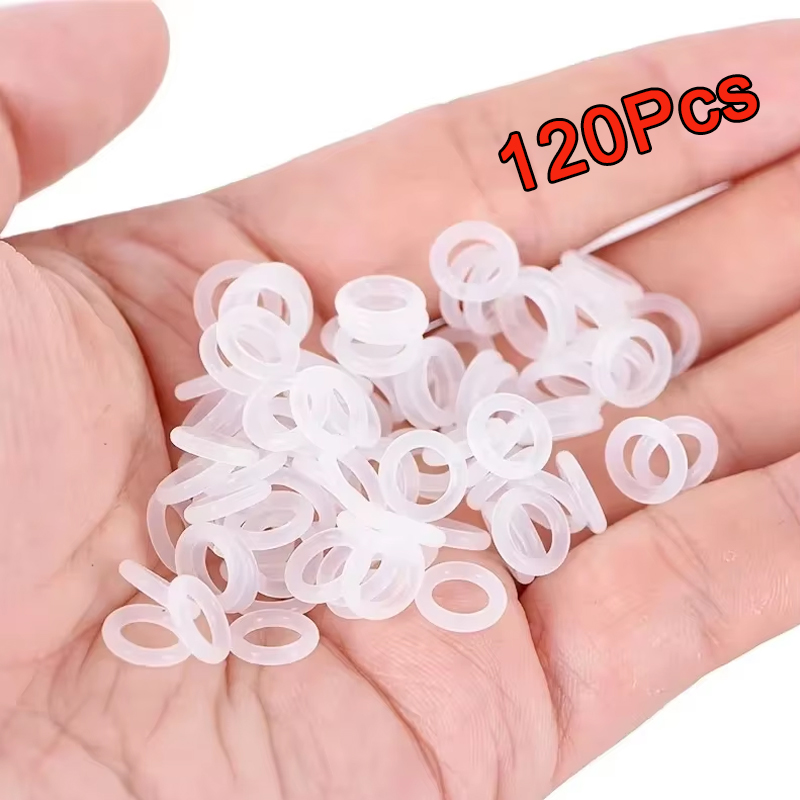 120 قطعة من حلقات السيليكون ال - مراجعة Keycap Puller Ring وسعره