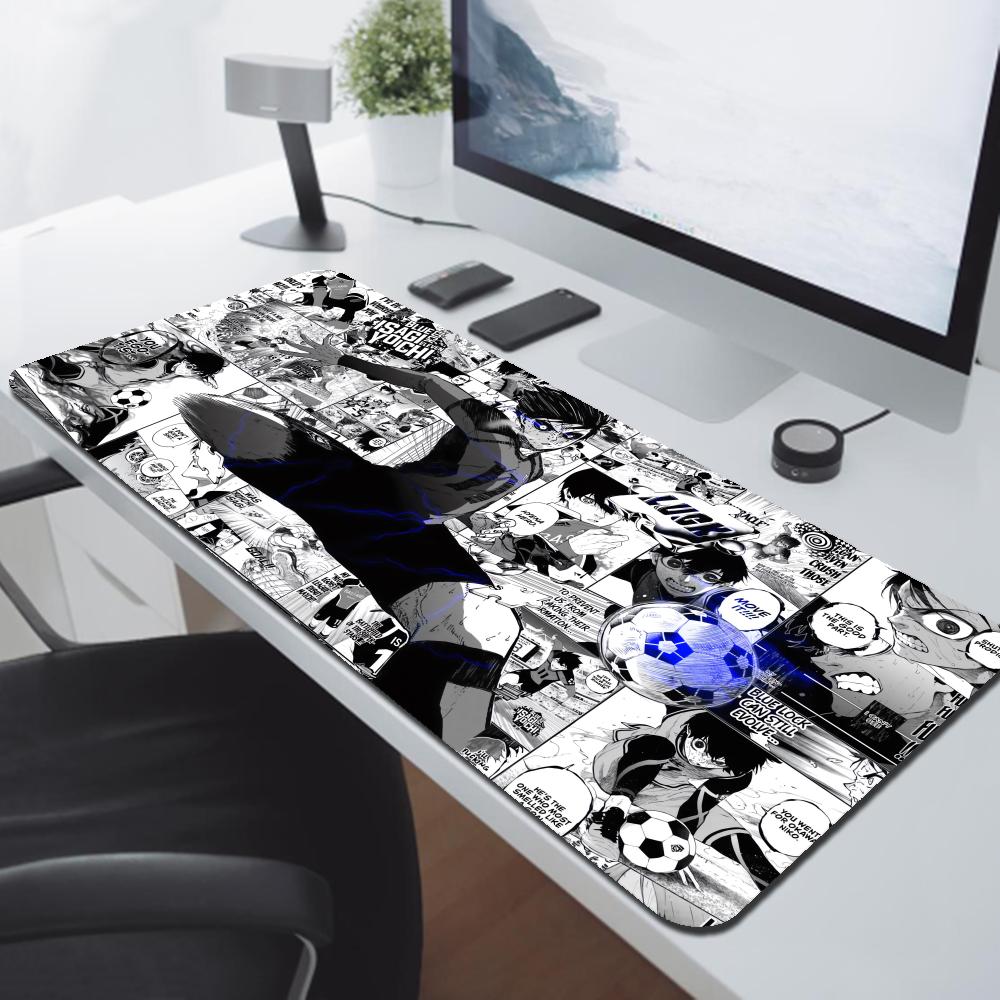 أبيض وأسود أنيمي ماوس الوسادة  - مراجعة Gaming Keyboard Blue وسعره