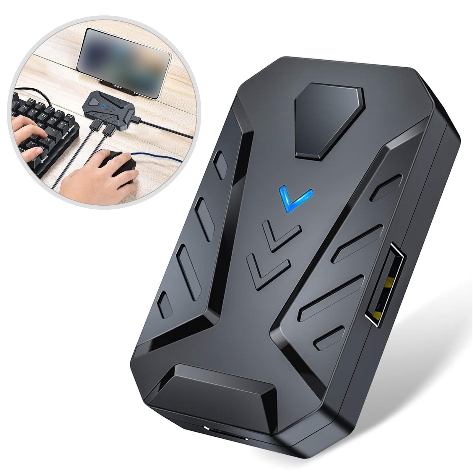 محول محول لوحة مفاتيح الألعاب  - مراجعة Gaming Keyboard Mobile وسعره
