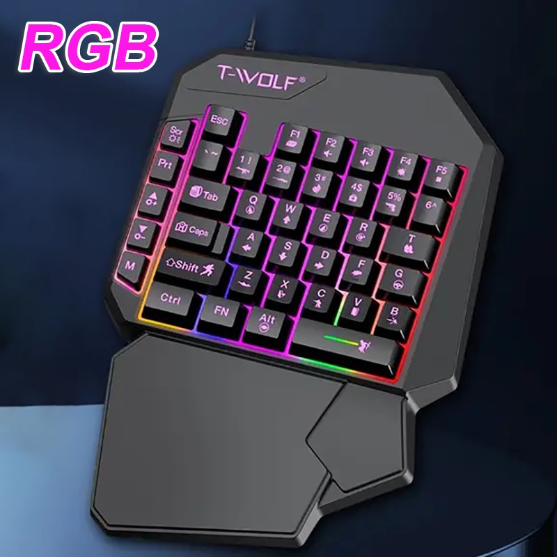 لوحة مفاتيح وفأرة ألعاب 2 في 1 - مراجعة Gaming Keyboard And Mouse For Xbox وسعره
