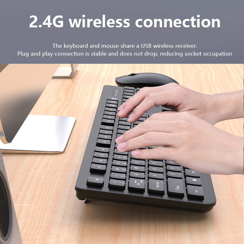 2.4G مجموعة ماوس لوحة المفاتيح - مراجعة Gaming Keyboard Mouse Wireless وسعره