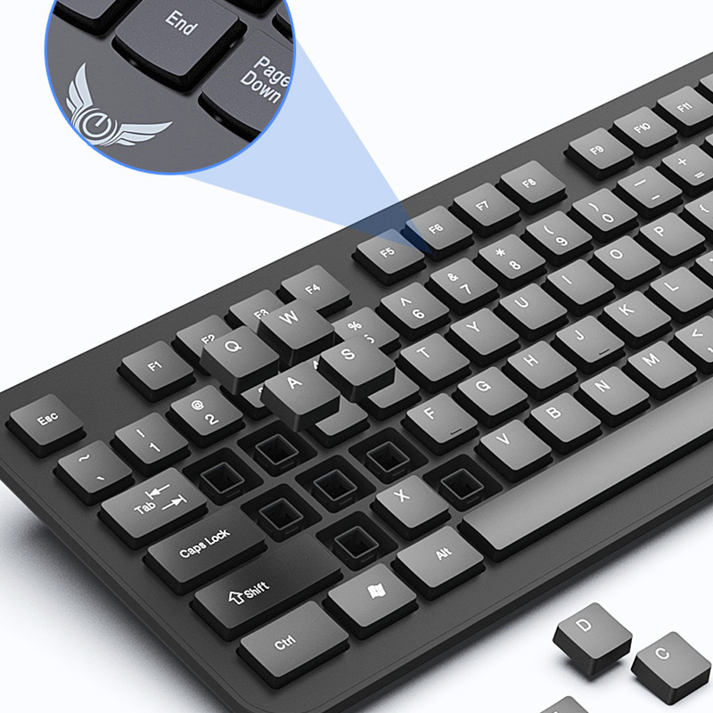 2.4G مجموعة ماوس لوحة المفاتيح - مراجعة Gaming Keyboard Mouse Wireless وسعره