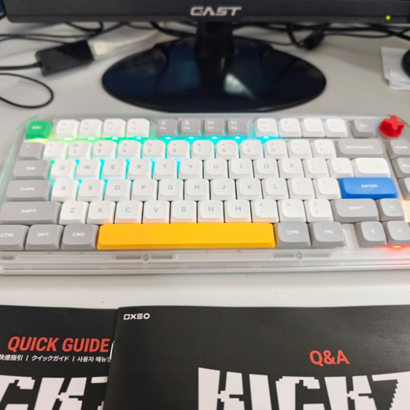 لوحة مفاتيح NuPhy Kick75 ثلاثي - مراجعة Gaming Keyboard That Is Quiet وسعره