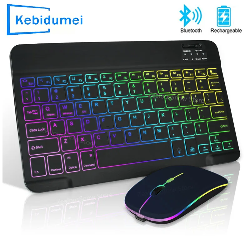لوحة مفاتيح لاسلكية صغيرة بإضا - مراجعة Gaming Keyboard And Mouse For Xbox وسعره