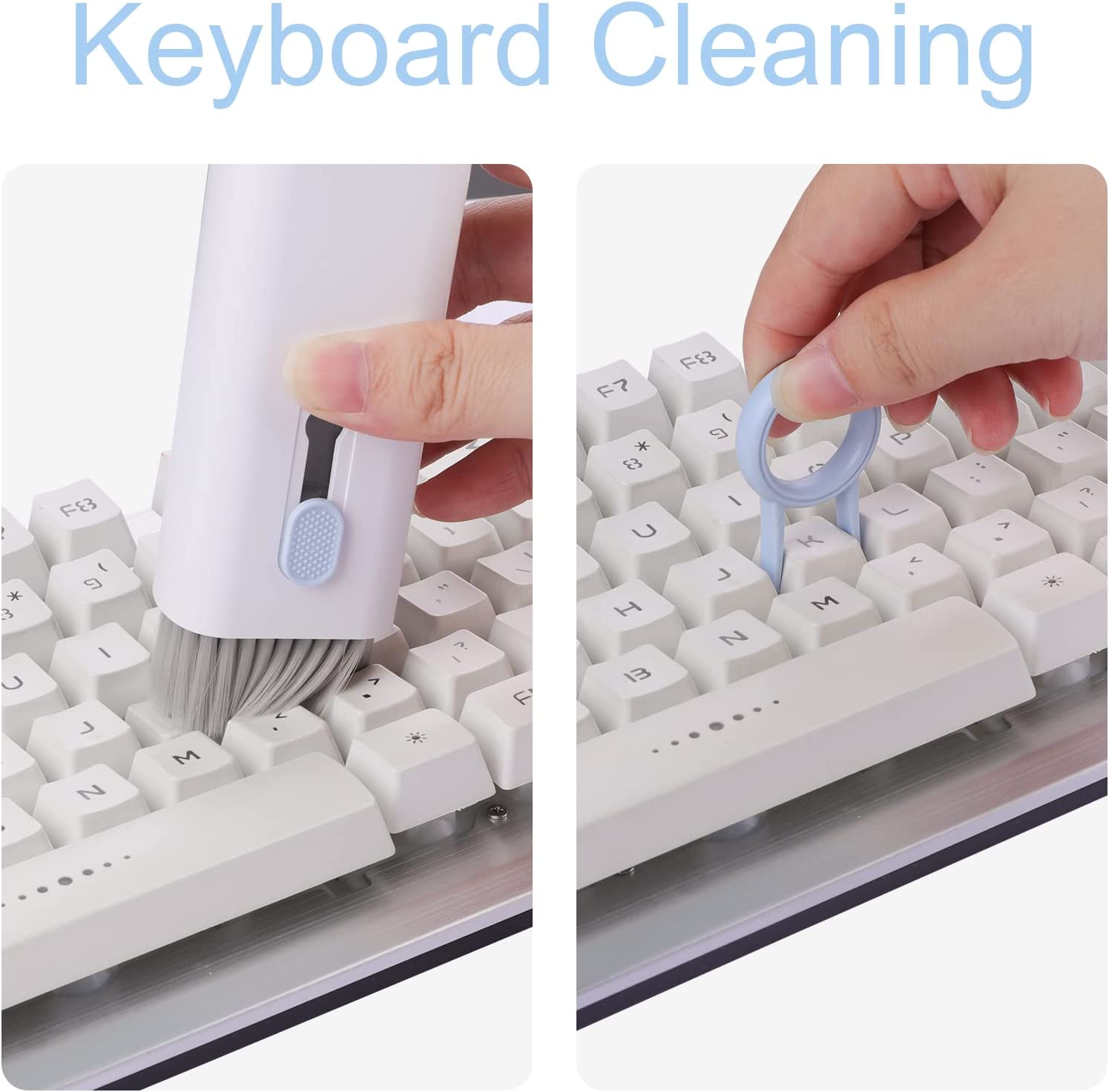 طقم تنظيف لوحة المفاتيح 7 في 1 - مراجعة Keycap Puller Ring وسعره