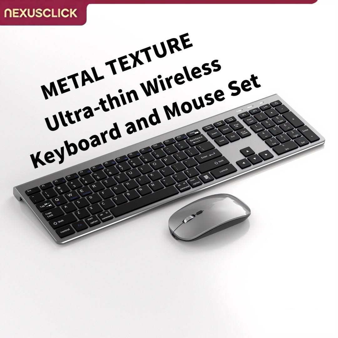 NexusClick لوحة مفاتيح لاسلكية - مراجعة Gaming Keyboard And Mouse Combo Wireless وسعره