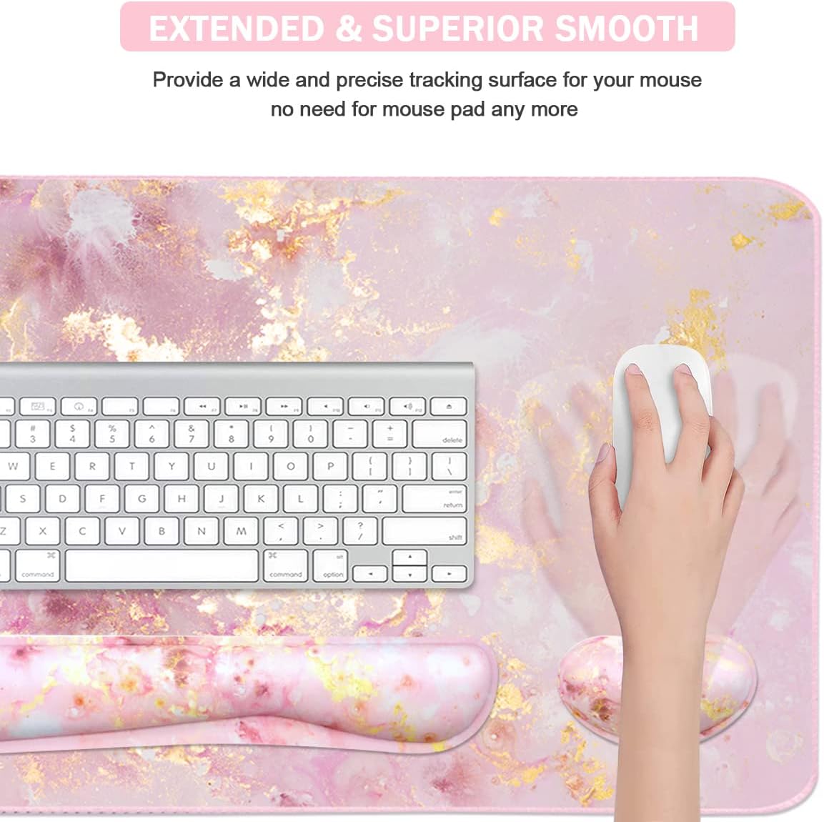 لوحة ماوس كبيرة للألعاب مع مسن - مراجعة Gaming Keyboard Mouse وسعره